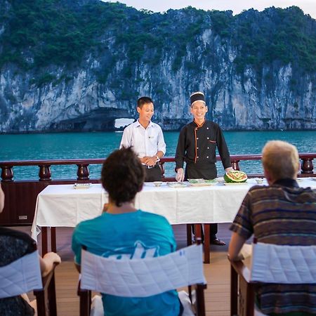 Dragon Legend Cruise Hotel Hạ Long-öböl Kültér fotó