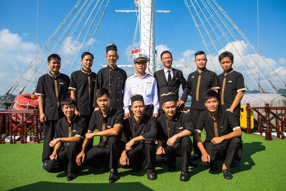 Dragon Legend Cruise Hotel Hạ Long-öböl Kültér fotó