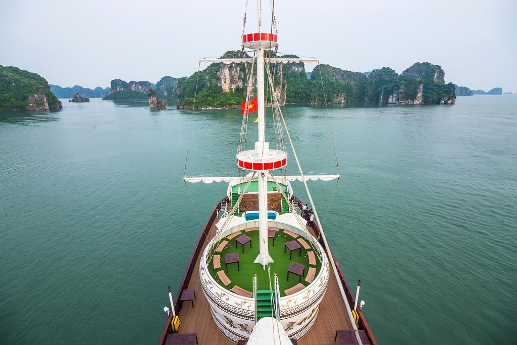 Dragon Legend Cruise Hotel Hạ Long-öböl Kültér fotó