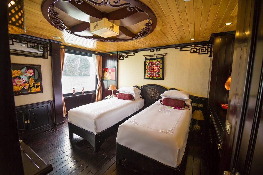 Dragon Legend Cruise Hotel Hạ Long-öböl Szoba fotó