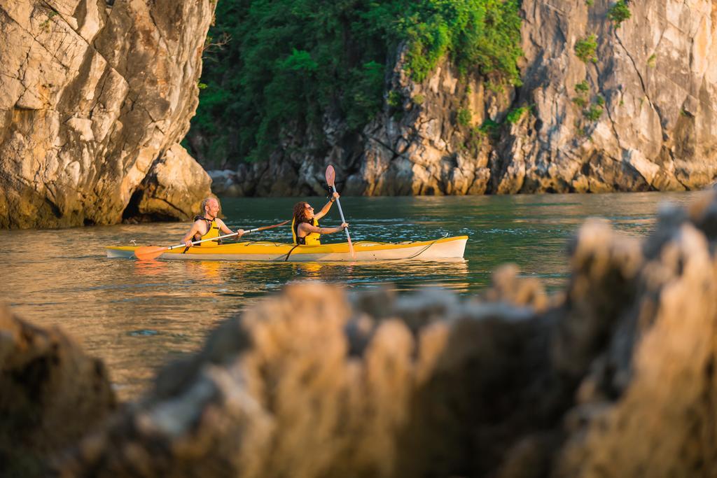 Dragon Legend Cruise Hotel Hạ Long-öböl Kültér fotó