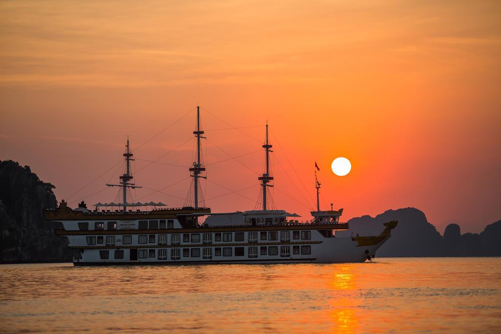 Dragon Legend Cruise Hotel Hạ Long-öböl Kültér fotó