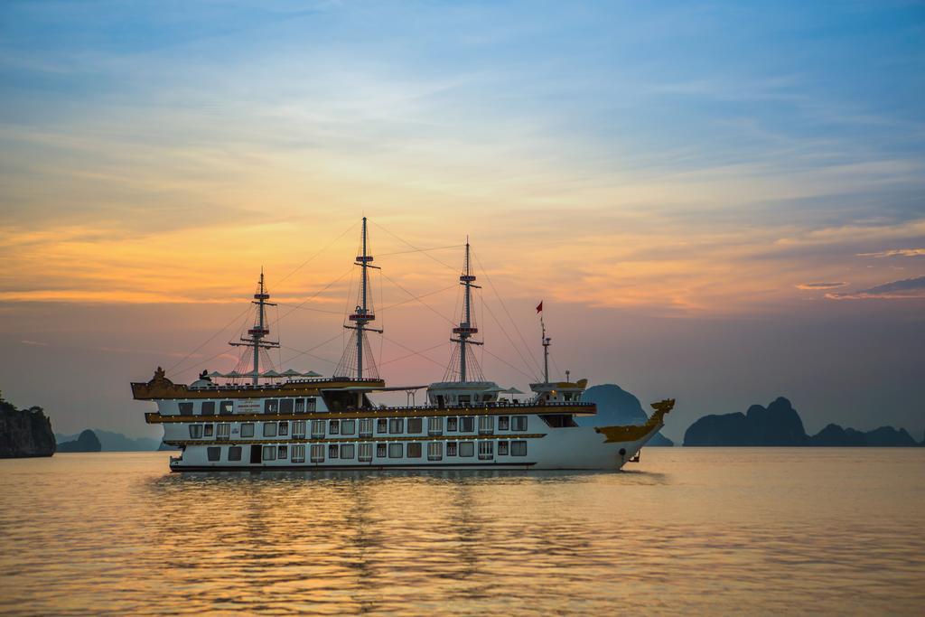 Dragon Legend Cruise Hotel Hạ Long-öböl Kültér fotó